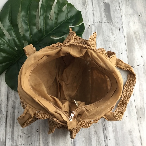 HENDRIX Raffia Festival Boho Tote Bag NEW - Picture 2 of 8